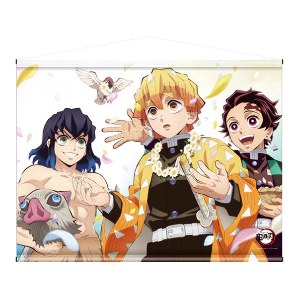 Demon Slayer: Kimetsu no Yaiba Wall Scroll Flower, Decorative Tapestries, animota