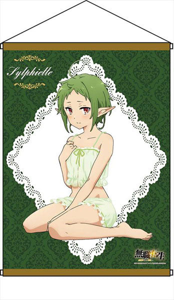 Mushoku Tensei: Jobless Reincarnation -Isekai Ittara Honki Dasu- B2 Wall Scroll Sylphiette, Decorative Tapestries, animota