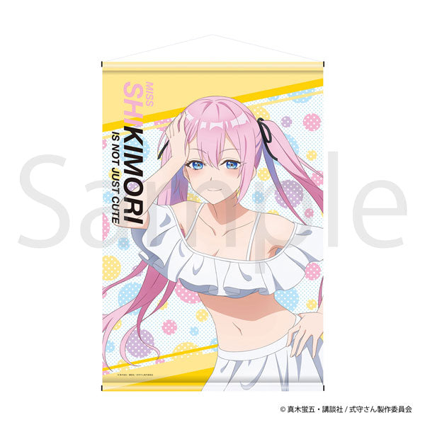 TV Anime "Shikimori's Not Just a Cutie" Wall Scroll Shikimori-san in Swimsuit, Decorative Tapestries, animota