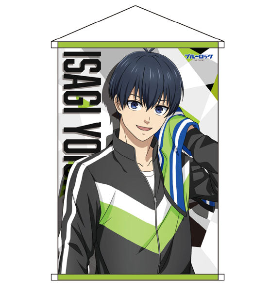 Bluelock B2 Wall Scroll Yoichi Isagi, Decorative Tapestries, animota