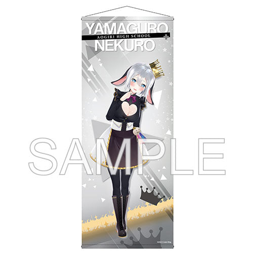 Aogiri Vtuber High School Nearly Life-size Wall Scroll Yamaguro Nekuro, Decorative Tapestries, animota