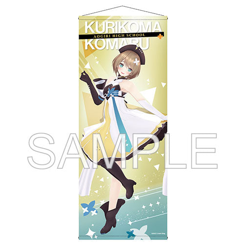 Aogiri Vtuber High School Nearly Life-size Wall Scroll Komaru Kurikoma, Decorative Tapestries, animota