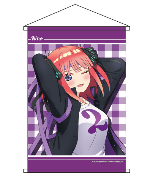 Movie The Quintessential Quintuplets B2 Wall Scroll Nino Nakano Cheer Squad ver, Decorative Tapestries, animota