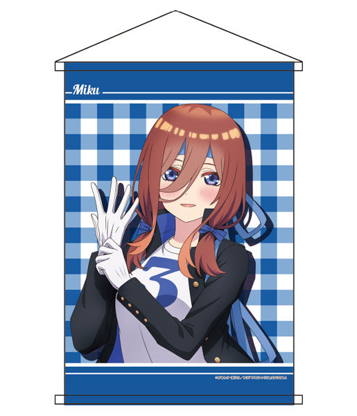 Movie The Quintessential Quintuplets B2 Wall Scroll Miku Nakano Cheer Squad ver, Decorative Tapestries, animota