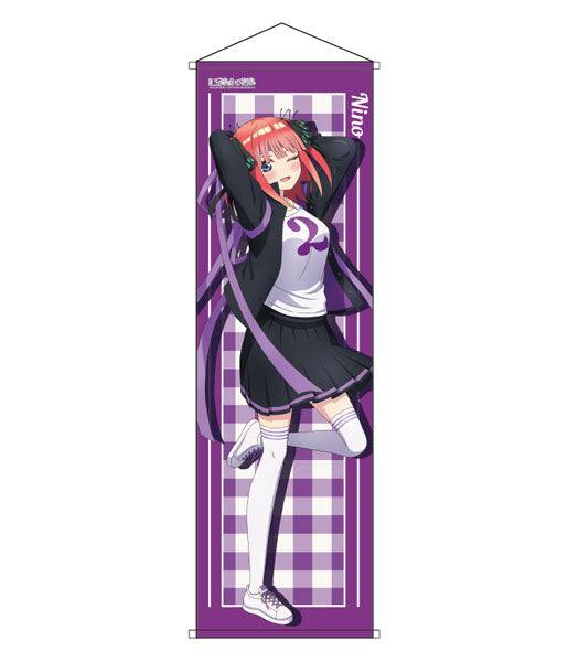 Movie The Quintessential Quintuplets Big Wall Scroll Nino Nakano Cheer Squad ver, Decorative Tapestries, animota