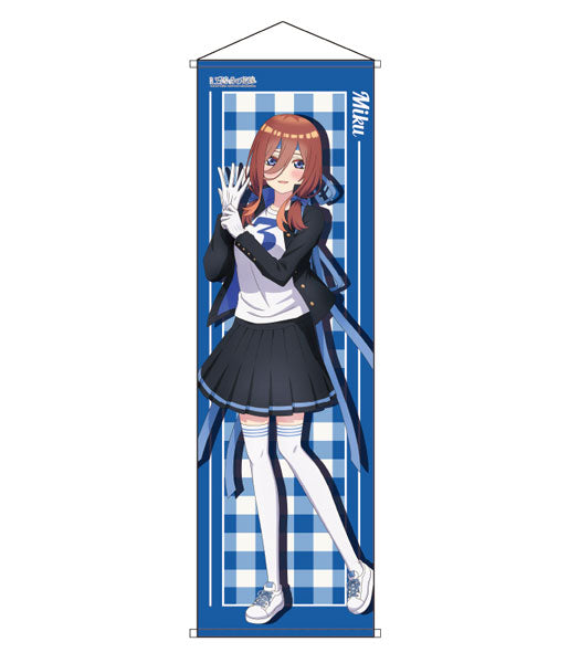 Movie The Quintessential Quintuplets Big Wall Scroll Miku Nakano Cheer Squad ver, Decorative Tapestries, animota