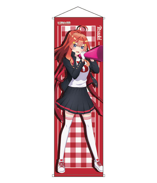 Movie The Quintessential Quintuplets Big Wall Scroll Itsuki Nakano Cheer Squad ver, Decorative Tapestries, animota