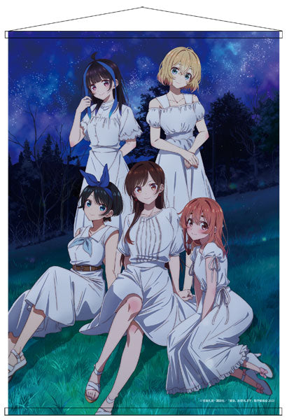 Rent-A-Girlfriend B1 Wall Scroll, Decorative Tapestries, animota