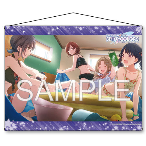 THE IDOLM@STER SHINY COLORS B2 Wall Scroll "Seasonal Ice Cream Koito Fukumaru" Ver., Decorative Tapestries, animota