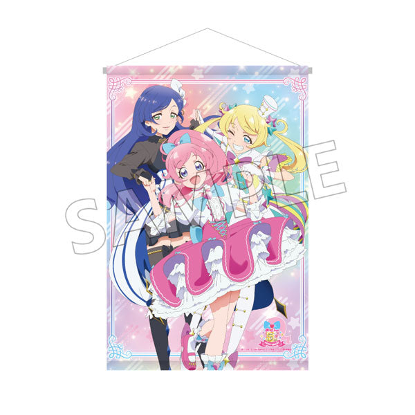 Kiratto Prichan "Minna ni Todoketemita!" B2 Wall Scroll, Decorative Tapestries, animota