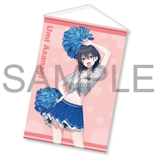 Cheerful Summer Festa! Newly Illustrated B2-sized Tapestry - I Became Friends with the Second Cutest Girl in My Class - Umi Asanagi, Decorative Tapestries, animota