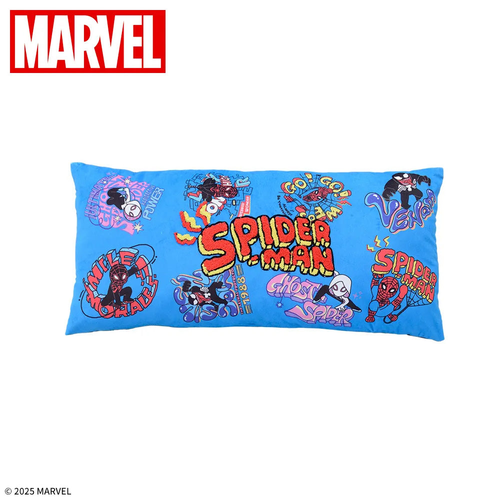 Spider-Man Premium Chenille Style Long Cushion A, Throw Pillows, animota