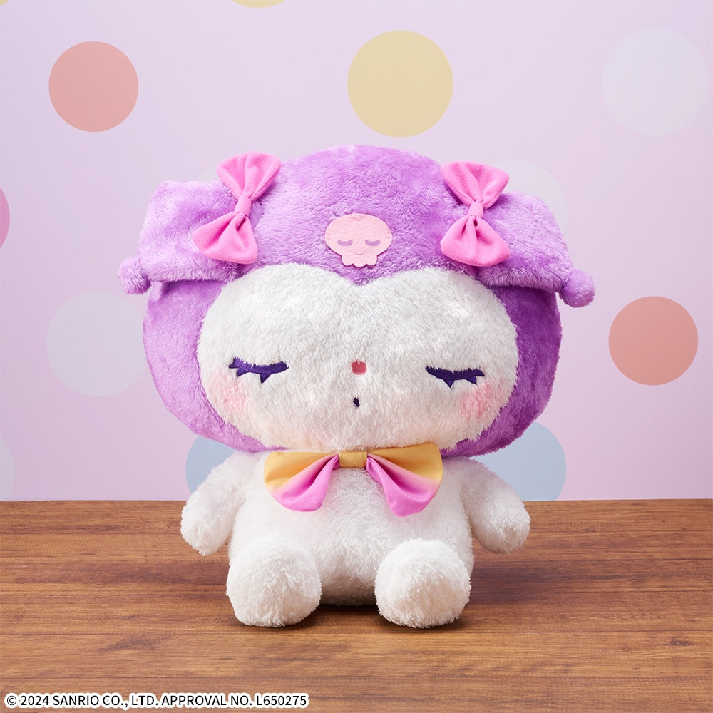 Yurukawa Sanrio Characters Super Large Plush Toy "Kuromi" MAGICALDREAM, Action & Toy Figures, animota