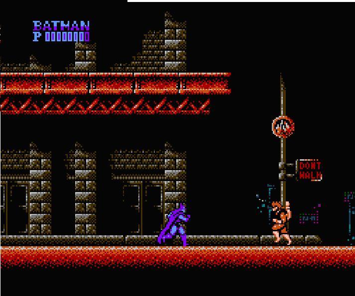Batman: The Video Game.Nintendo Famicom Japanese Version