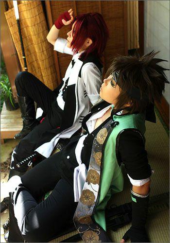 "Hakuouki - Demon of the Fleeting Blossom" Shinpachi Nagakura (Western clothing) style cosplay wig | animota