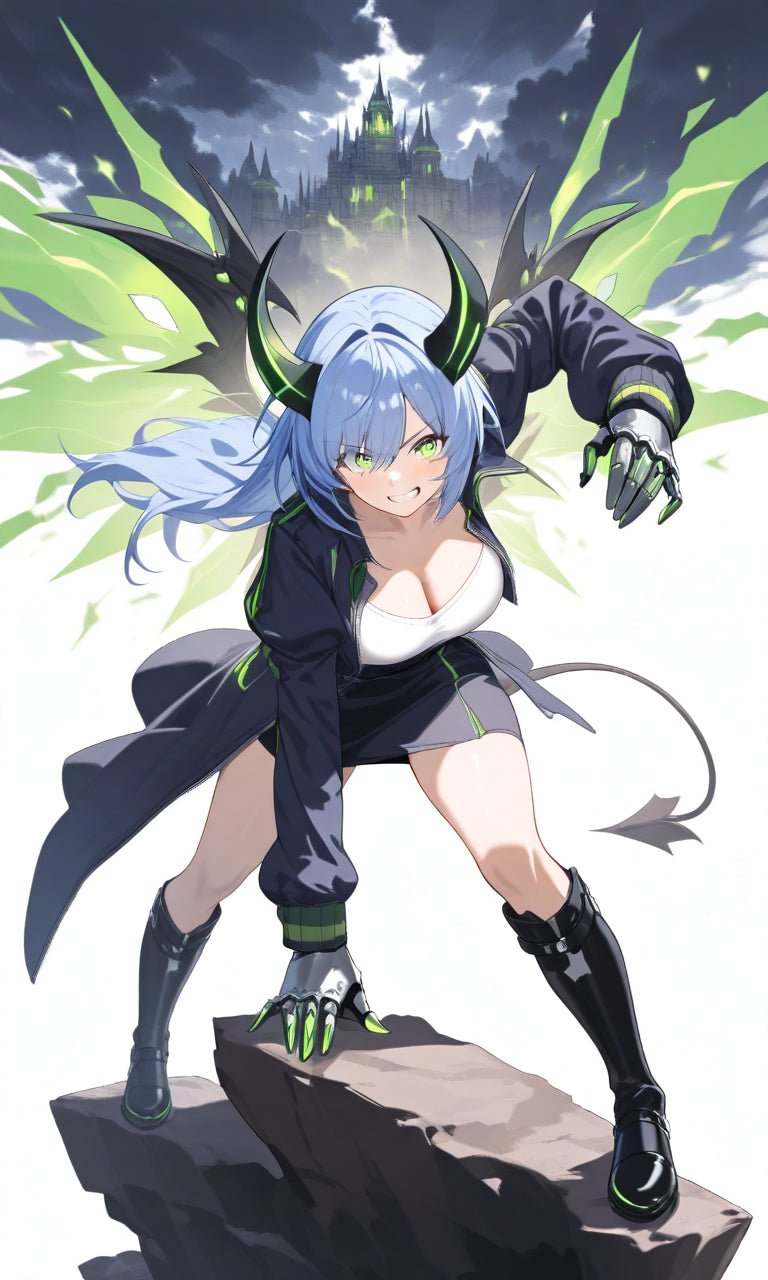 animota-chan Devil Version.(Free), Digital Artwork, animota