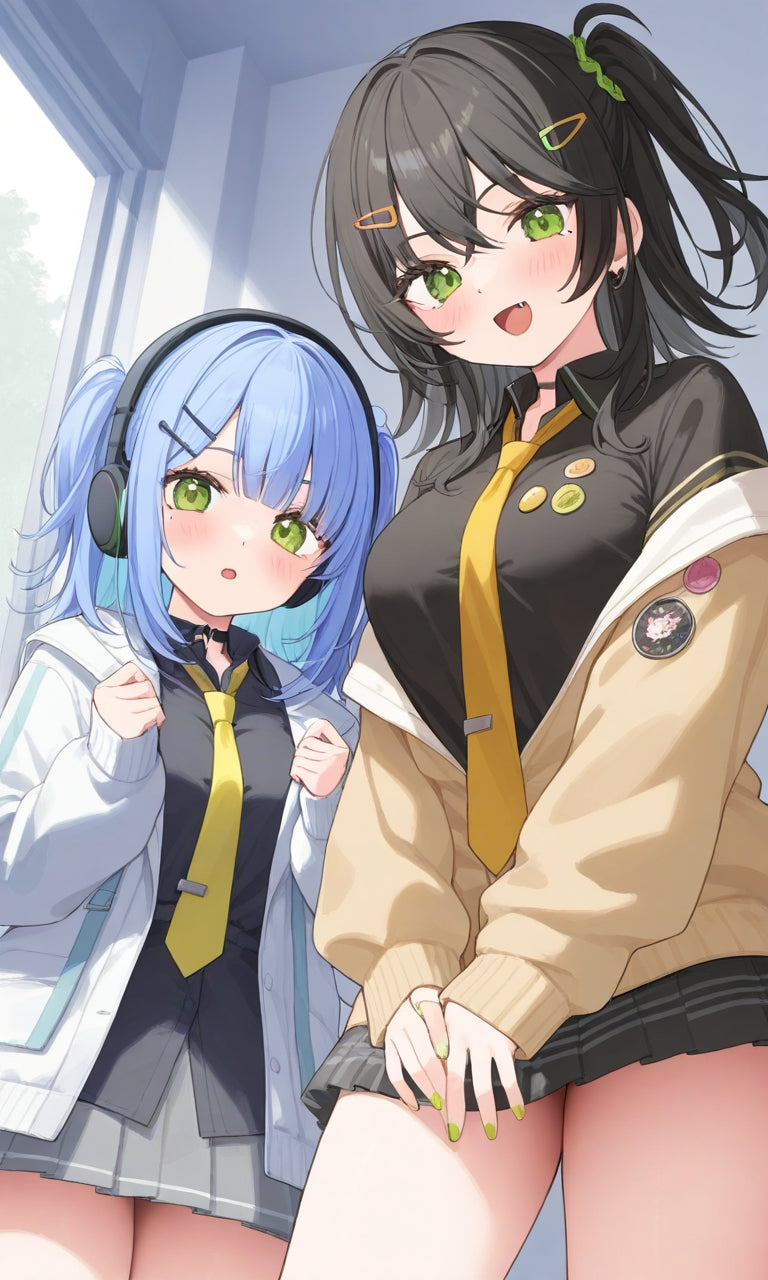 animota-chan GYALS Style Version.(Free), Digital Artwork, animota