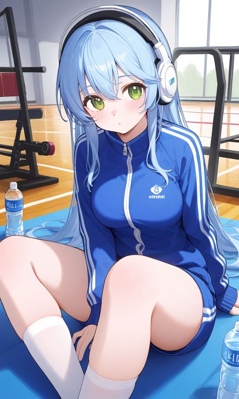 animota-chan Tracksuit Version.(Free), Digital Artwork, animota