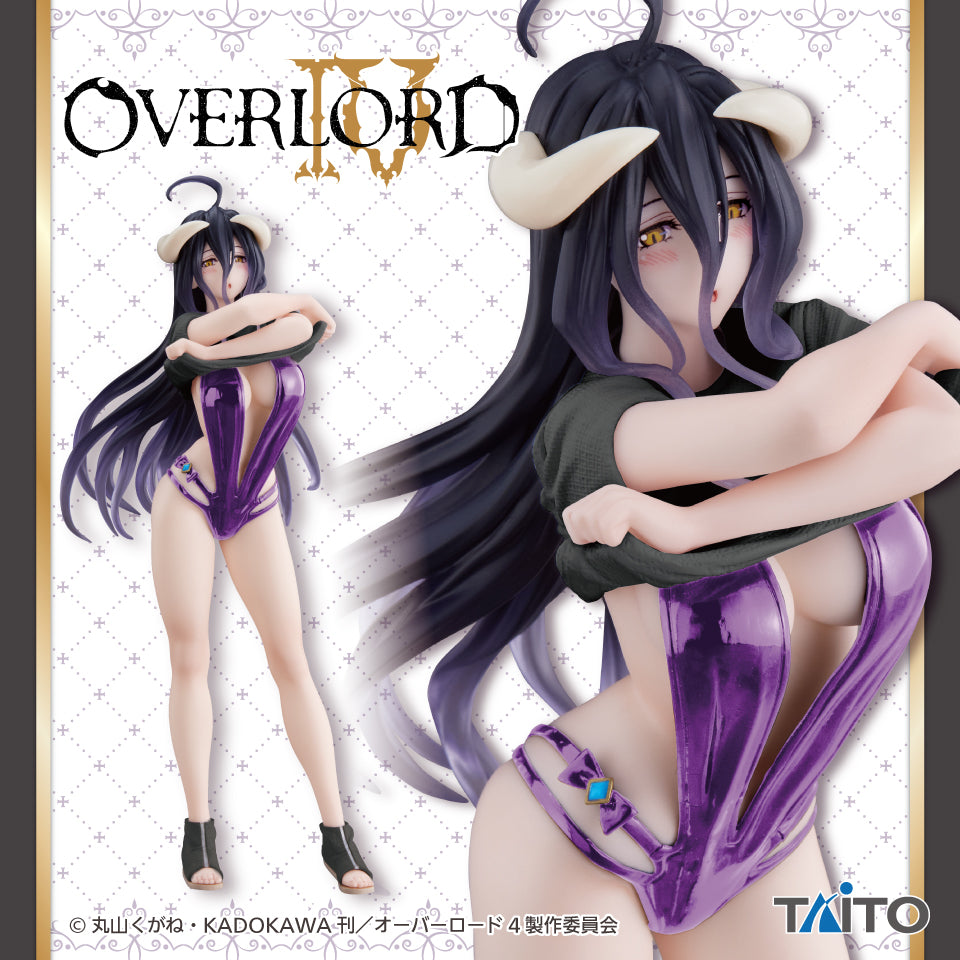 Overlord Ⅳ - Coreful Figure - Albedo T-shirt swimsuit Ver. - Renewal |  animota