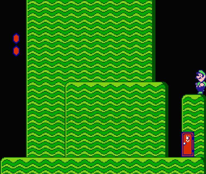 Super Mario USA(Super Mario Bros. 2).Famicom Japanese Version
