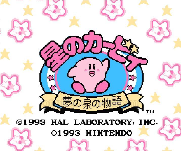 Kirby's Adventure.Famicom Japanese Version