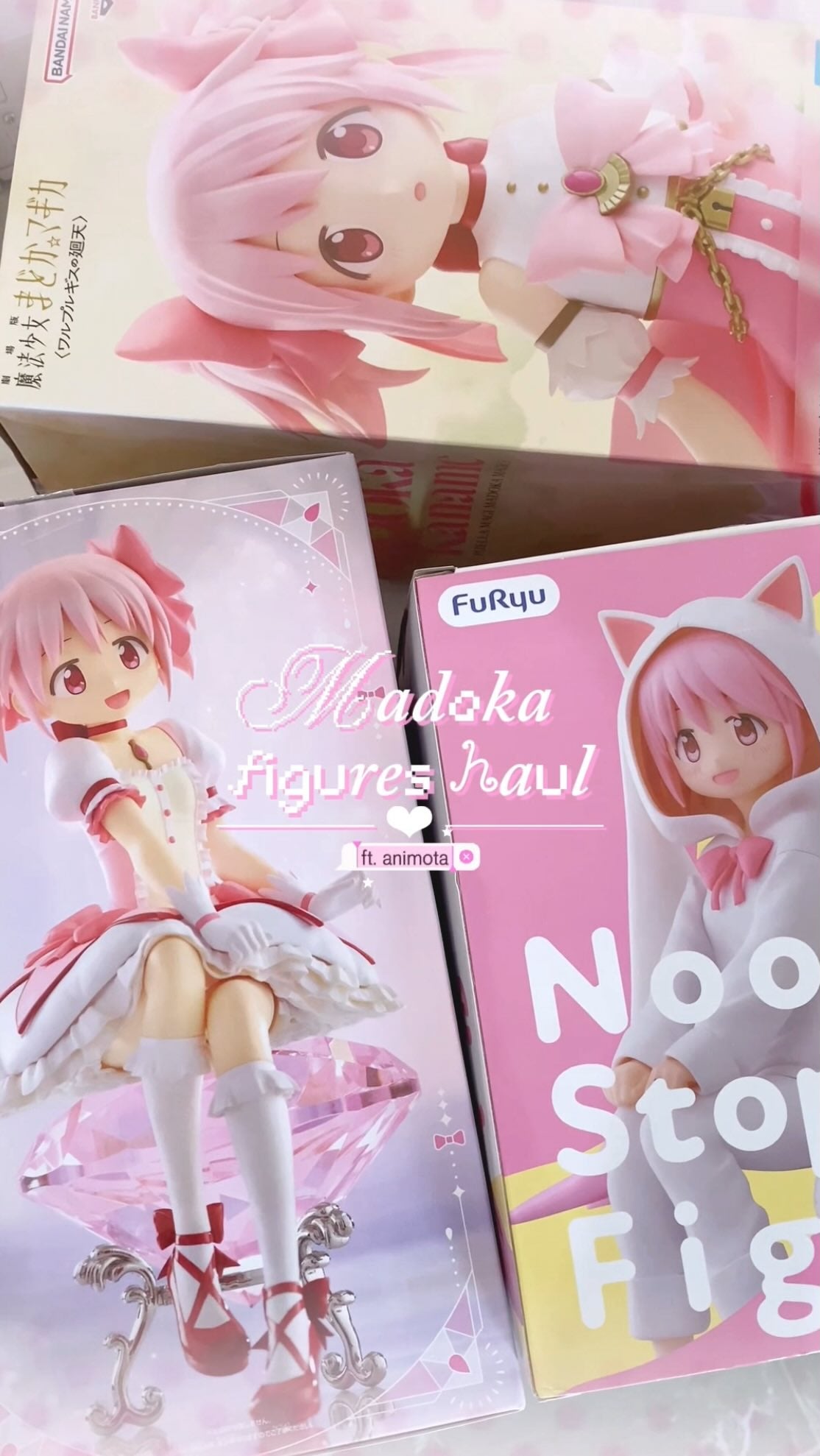 piinkimi's Madoka Kaname figure haul