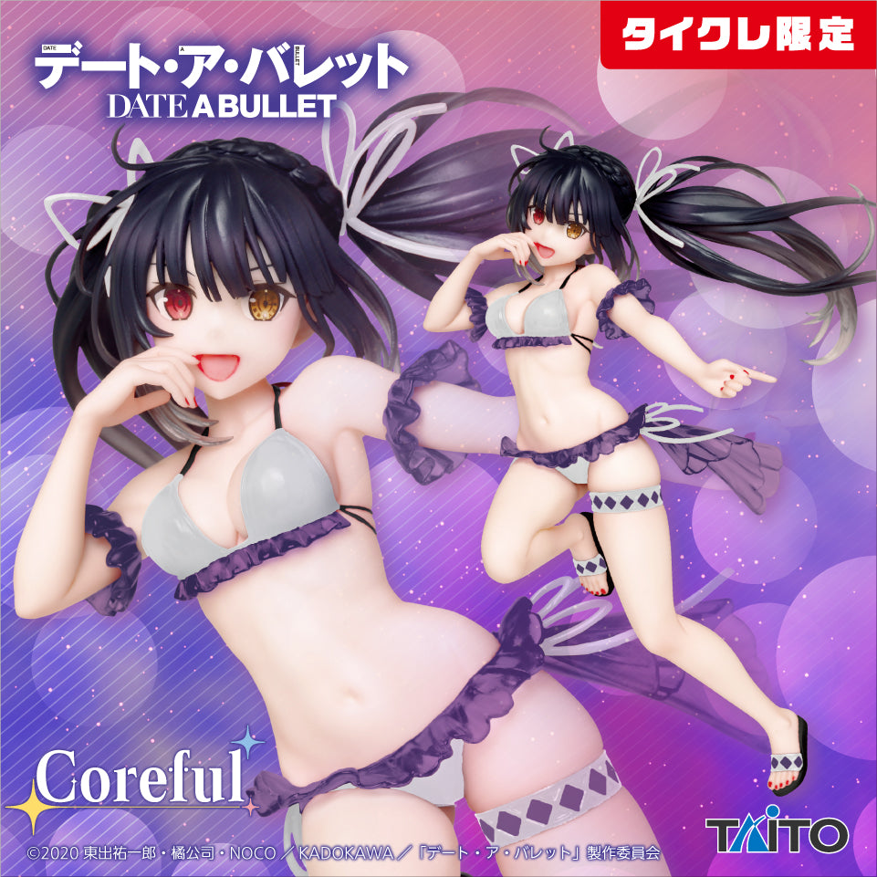 Date A Bullet - Tokisaki Kurumi - Coreful Figure - Swimsuit Ver., Renewal(Taito Crane Online Limited Ver) | animota