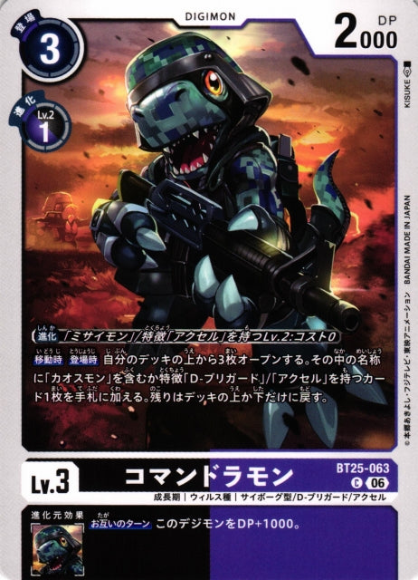 Commandramon BT25-063 C