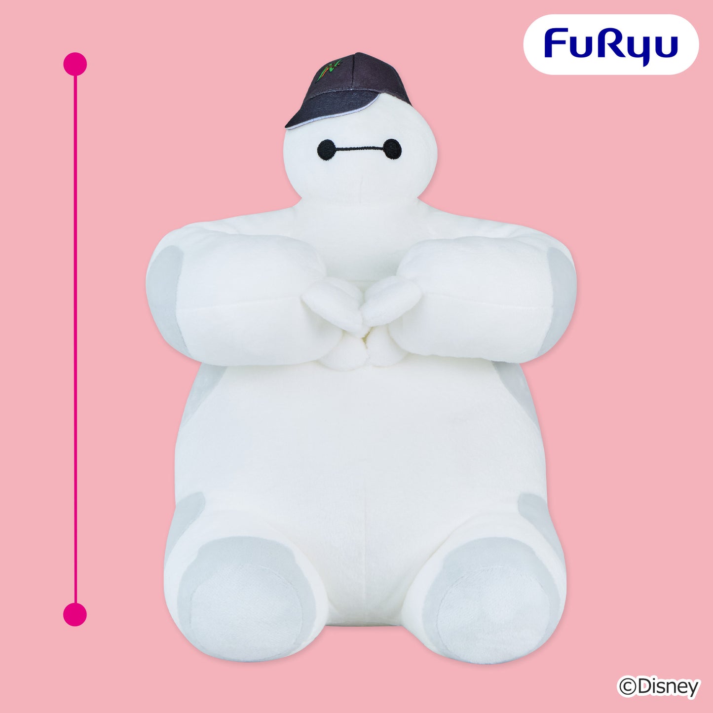 Baymax Super BIG Plush Toy with Cap