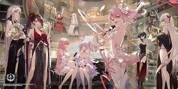 Bushiroad Rubber Mat Collection V2 Vol.1060 Azur Lane "5th Anniversary", Play Mats, animota