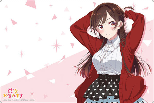 Bushiroad Rubber Mat Collection V2 Vol.602 Rent-A-Girlfriend "Chizuru Mizuhara" Teaser Visual, Play Mats, animota