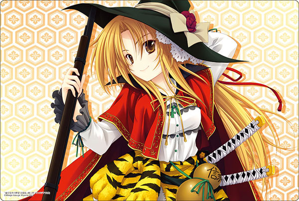 Bushiroad Rubber Mat Collection V2 Vol.1520 Fujimi Fantasia Bunko The Ambition of Nobuna Oda National Edition "Nobuna Oda"