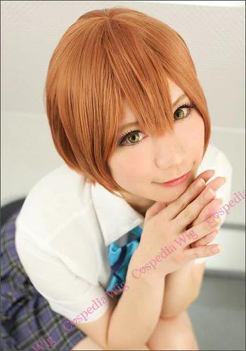 "Love Live!" Rin Hoshizora style cosplay wig | animota