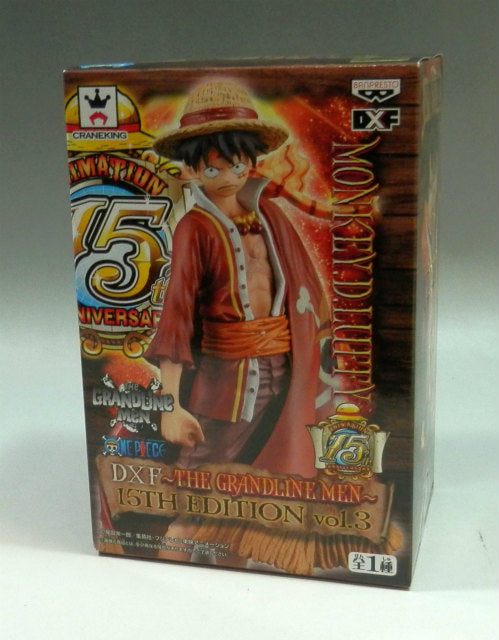 THE GRANDLINE MEN 15TH EDITION vol.3 - Monkey D. Luffy, Action & Toy Figures, animota