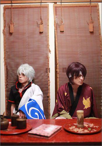 ”Gin Tama” Shinsuke Takasugi style cosplay wig | animota
