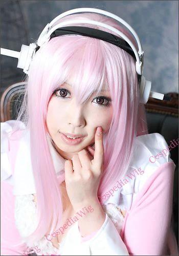 "Sonicomi" Super Sonico style cosplay wig | animota