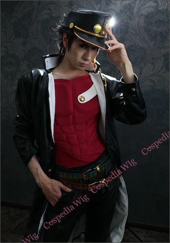 ”JOJO'S BIZARRE ADVENTURE” Jotaro Kujo style cosplay wig | animota