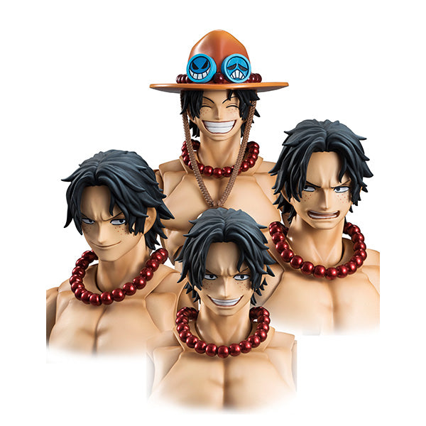 Variable Action Heroes DX "ONE PIECE" - Portrait.Of.Pirates x VAH: Portgas D. Ace 1/8 Action Figure | animota