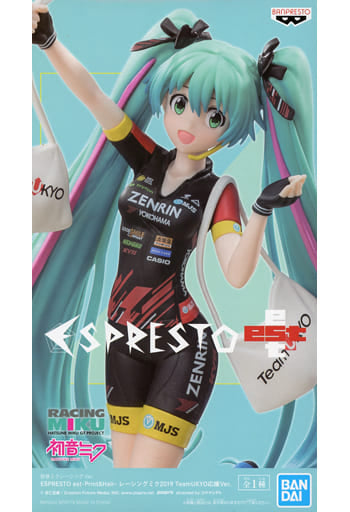 Hatsune Miku - ESPRESTO est - "Print&Hair Racing Miku 2019 TeamUKYO support ver." figure | animota
