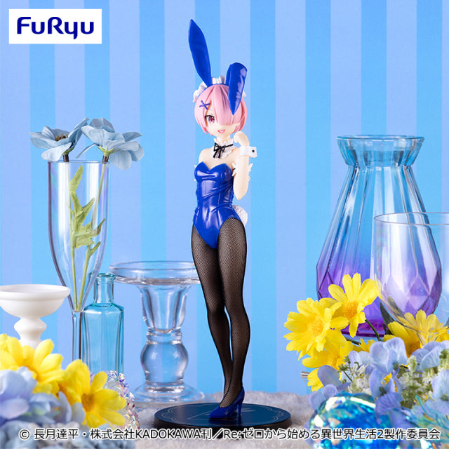 Re:Zero - Starting Life in Another World BiCute Bunnies Figure - Ram Blue Ver.