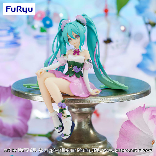 Hatsune Miku Noodle Stopeer Figure Flower Fairy - Morning Glory Pink Ver.