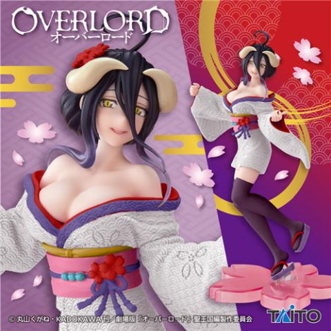 Over Load Coreful Figure Albedo - Cherry Blossom Kimono Ver. - Renewal, Action & Toy Figures, animota