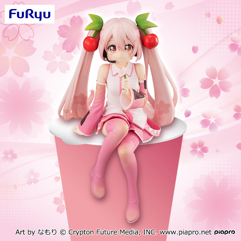 Hatsune Miku Noodle Stopper Figure -Sakura Miku 2024-  ,Figures,Other,Partner Products,Hatsune Miku