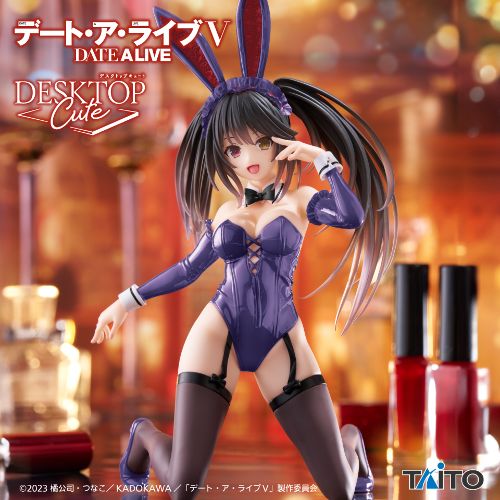 Date A Live Ⅴ Desktop Cute Figure Kurumi Tokisaki - Bunny Ver. -Renewal