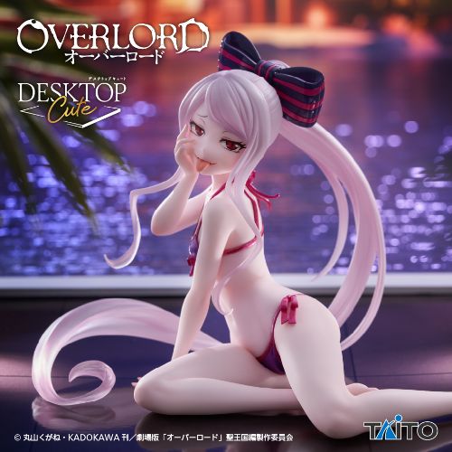 Overload Desktop Cute Figure Shalltear - Swimsuit Ver., Action & Toy Figures, animota
