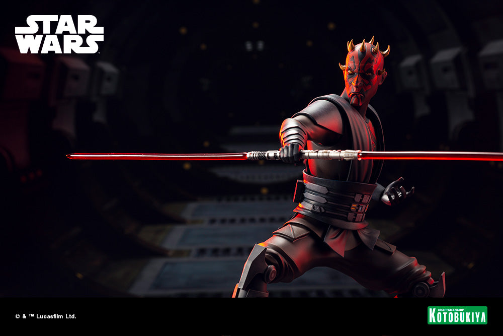 Star Wars: The Clone Wars ARTFX Darth Maul TM The Clone Wars Edition | animota