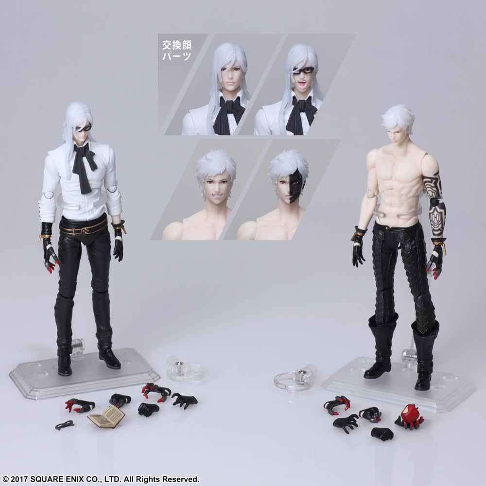 NieR:Automata BRING ARTS Adam & Eve Action Figures | animota