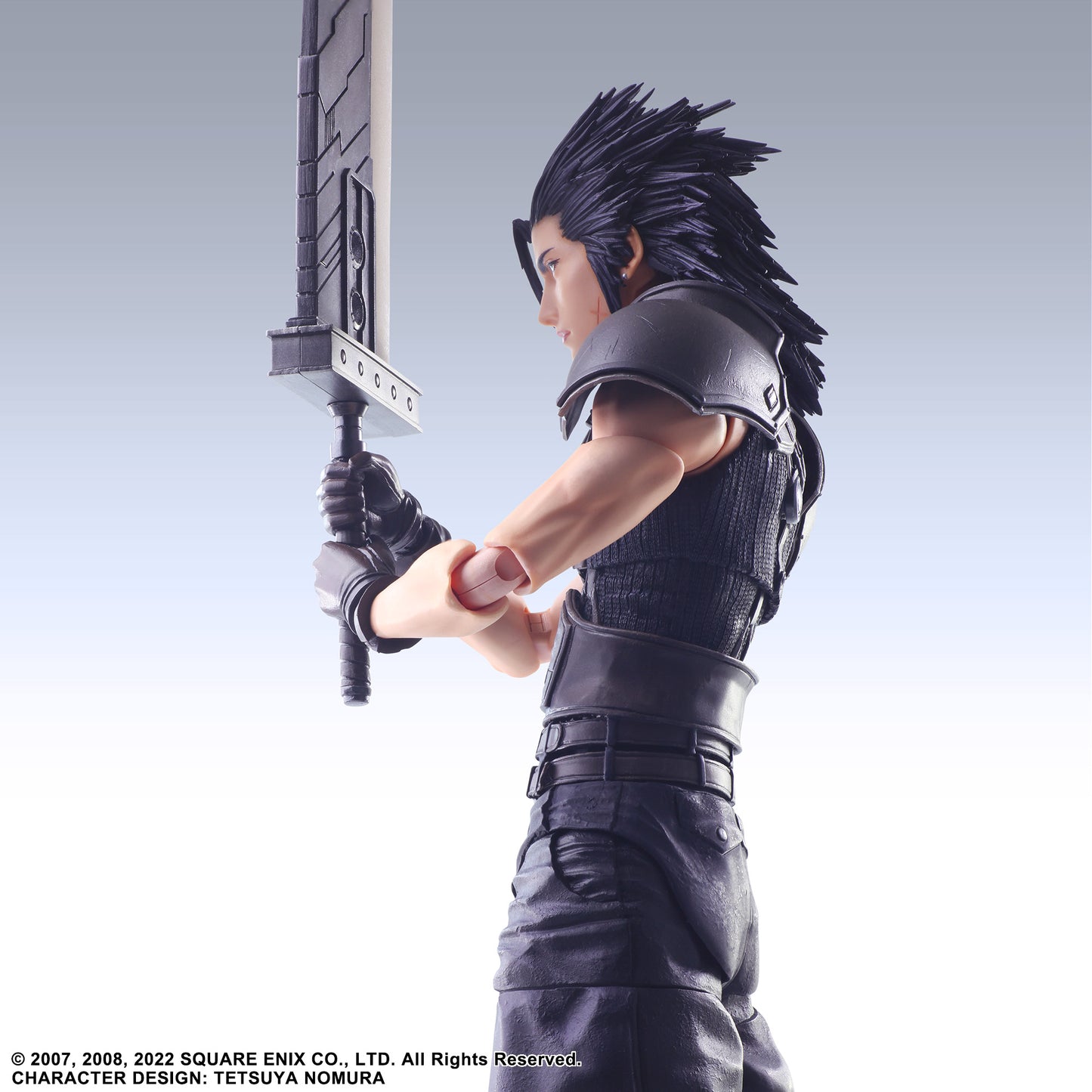 Crisis Core -Final Fantasy VII- Reunion Play Arts Kai Zack Fair Soldier Class 1st | animota