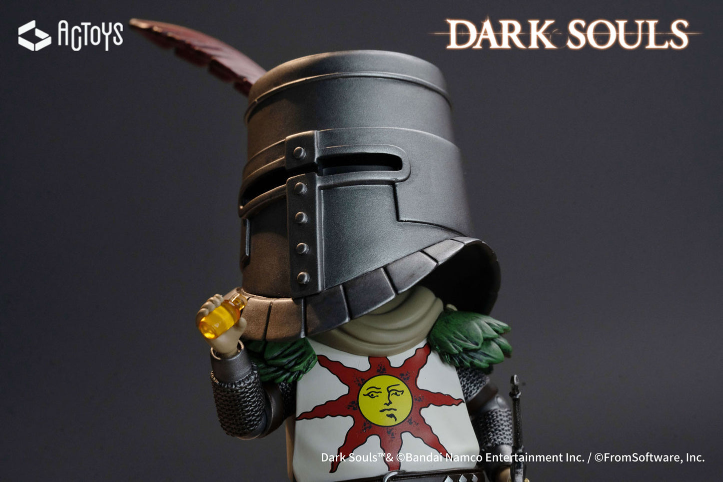 "Dark Souls" Deformed Action Figure Solaire of Astora | animota