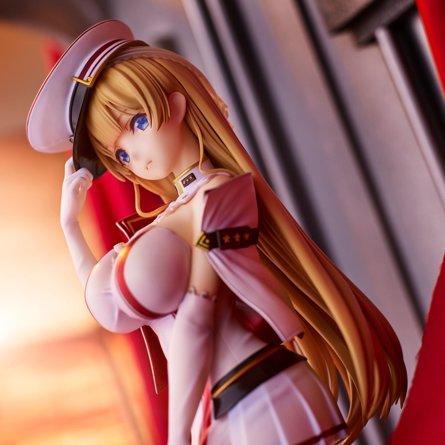 Illustration by Ai Akasa "Kaigun Musume Scarlet" Complete Figure | animota